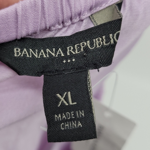 Banana Republic Factory Womens Cross Front Halter Top Light Purple Size xl - Picture 9 of 11